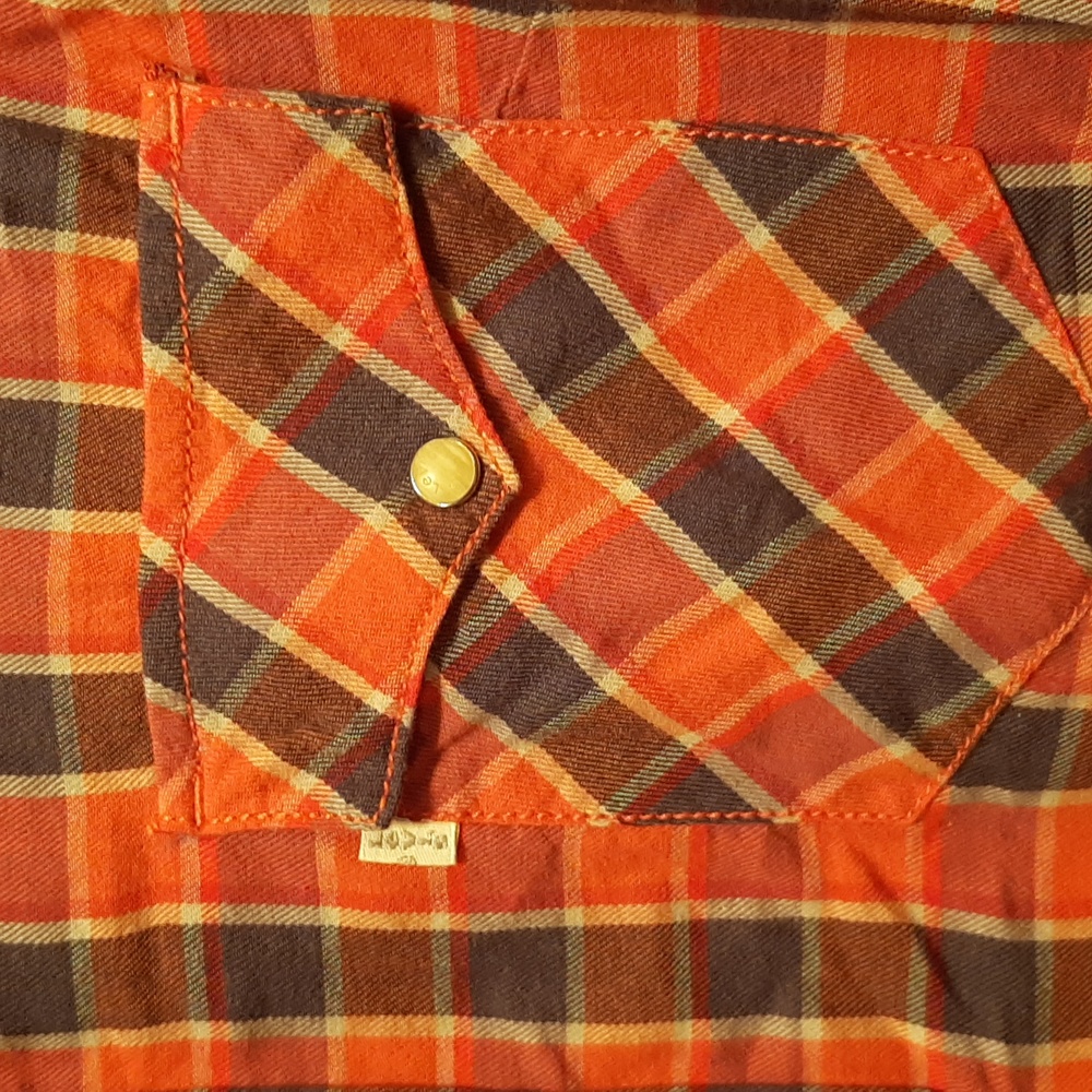 Levi's Junior's XL Pearl Snap Flannel